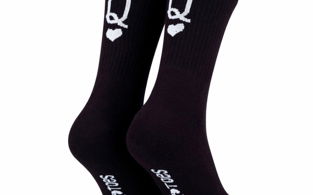 Sport & Lifestyle Socken POP TOES | BJÖRN | Queen Black | Size 39-42
