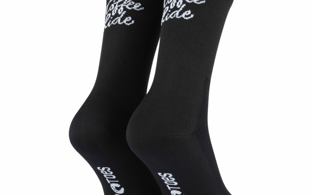 Bike Socken POP TOES | DAN | Coffee Ride – Black | Size 43-46