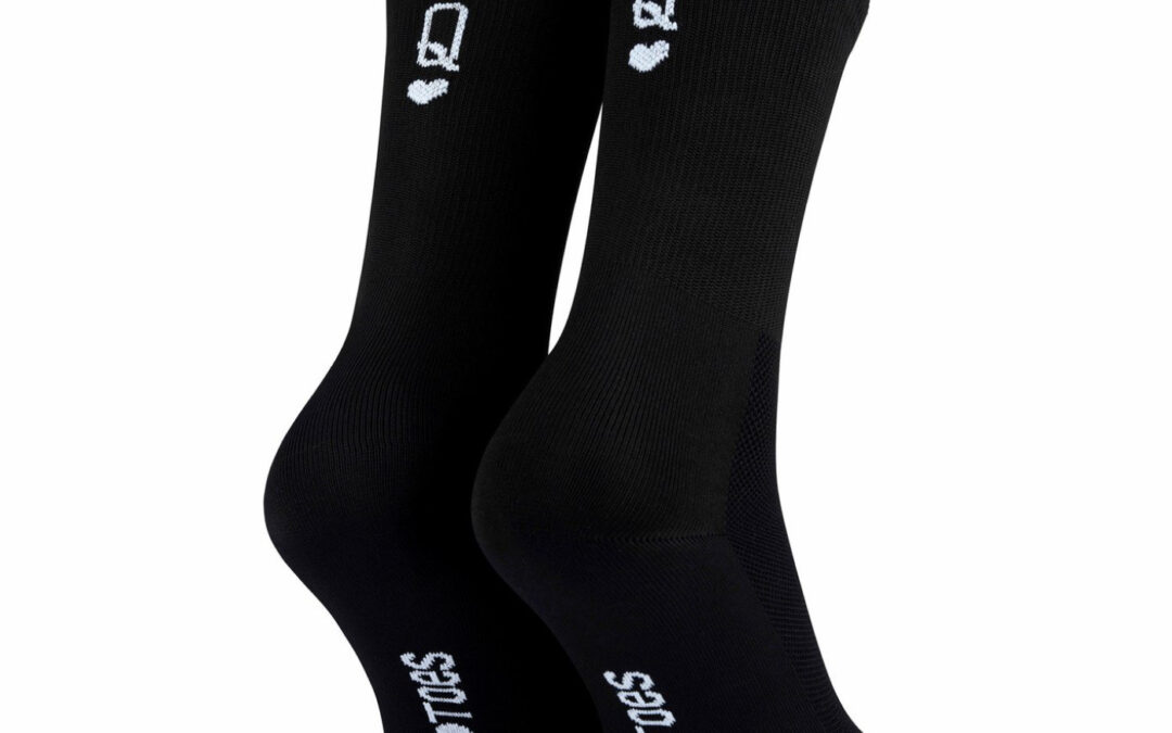 Bike Socken POP TOES | DAN | Queen of the Road – Black | Size 39-42