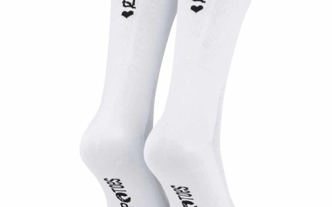 Bike Socken POP TOES | DAN | Queen of the Road – White | Size 39-42