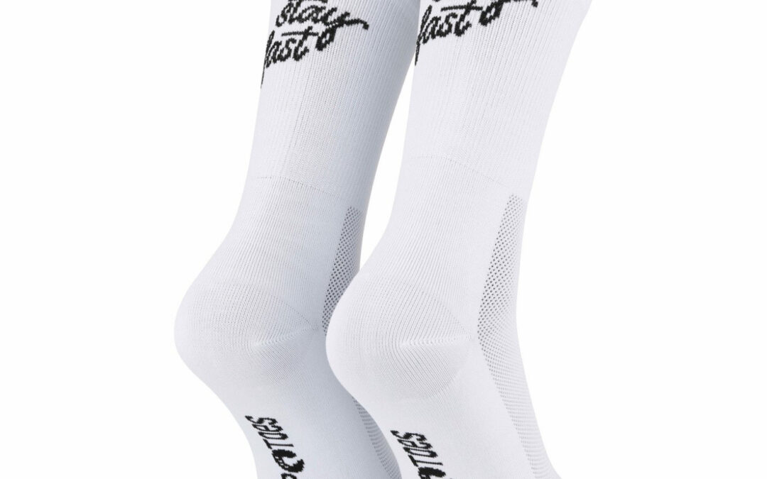 Bike Socken POP TOES | DAN | Stay Fast – White | Size 43-46