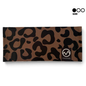 Stirnband THIN | POP HEAD | BILL | Leo Black Brown BIG