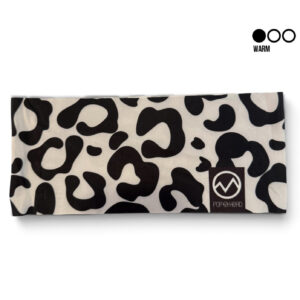 Stirnband THIN | POP HEAD | BILL | Leo Black Grey BIG