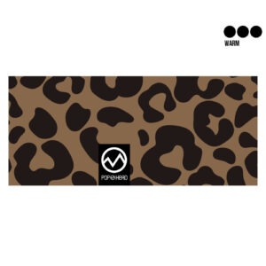 Stirnband THICK | POP HEAD | BILLIE | Leo Black Brown BIG