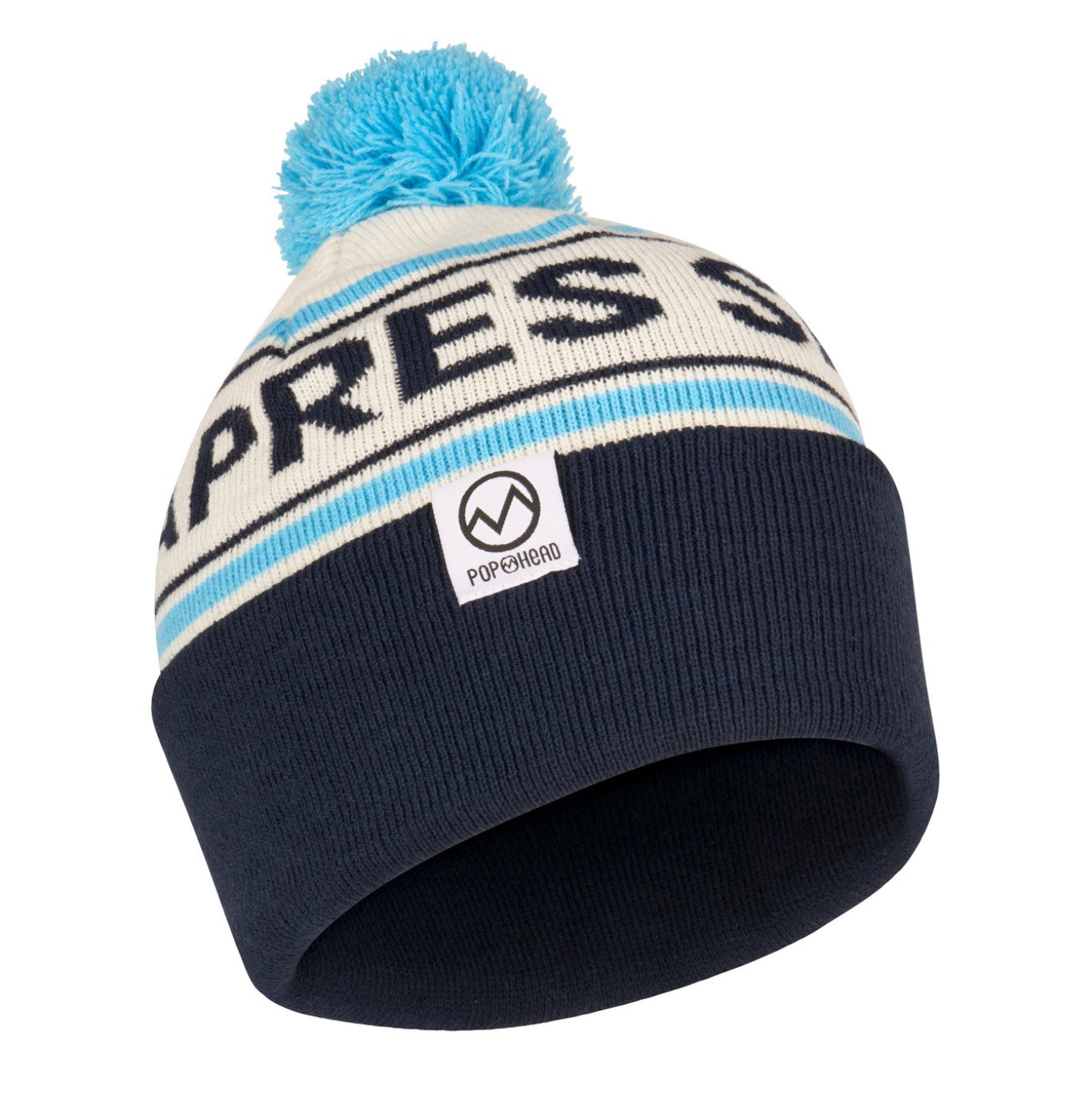 BEANIE | POP HEAD | LUISA | Apres Ski Club Blue Stripes