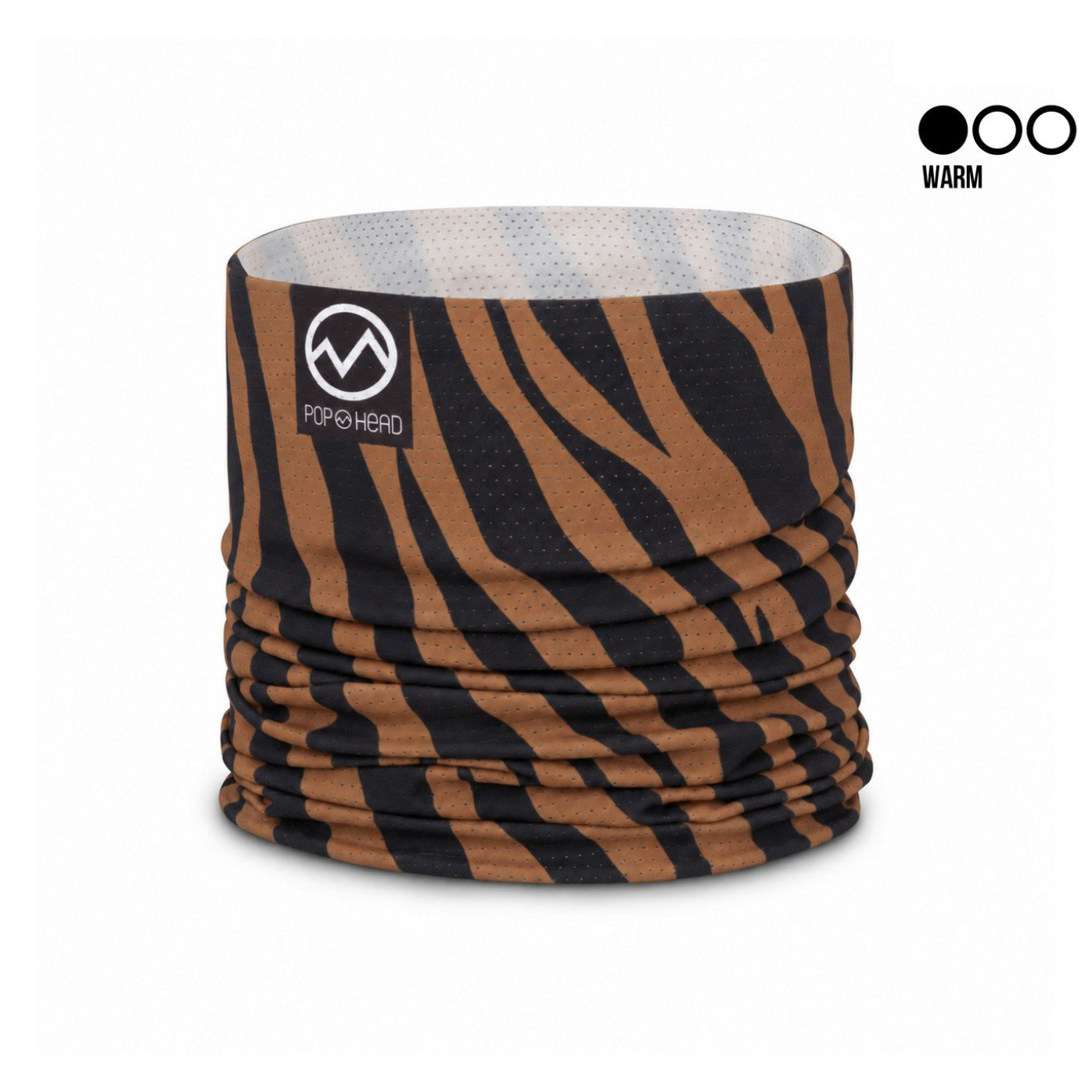 Neckwarmer | POP HEAD | JODY | Zebra Brown