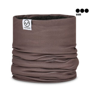Neckwarmer TEDDYFLEECE | POP HEAD | JOSIE | Chocolate Brown
