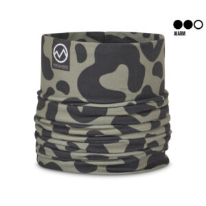 Neckwarmer FLEECE | POP HEAD | JULIE | Leo Army Green BIG