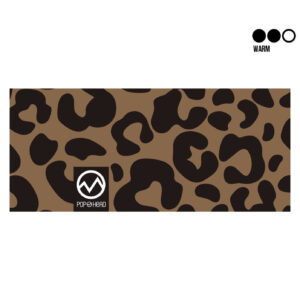 Stirnband MEDIUM | POP HEAD | MILLIE | Leo Black Brown BIG