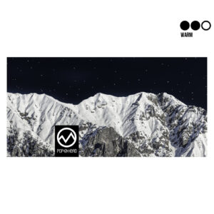 Stirnband MEDIUM | POP HEAD | MILLIE | Mountains White Black