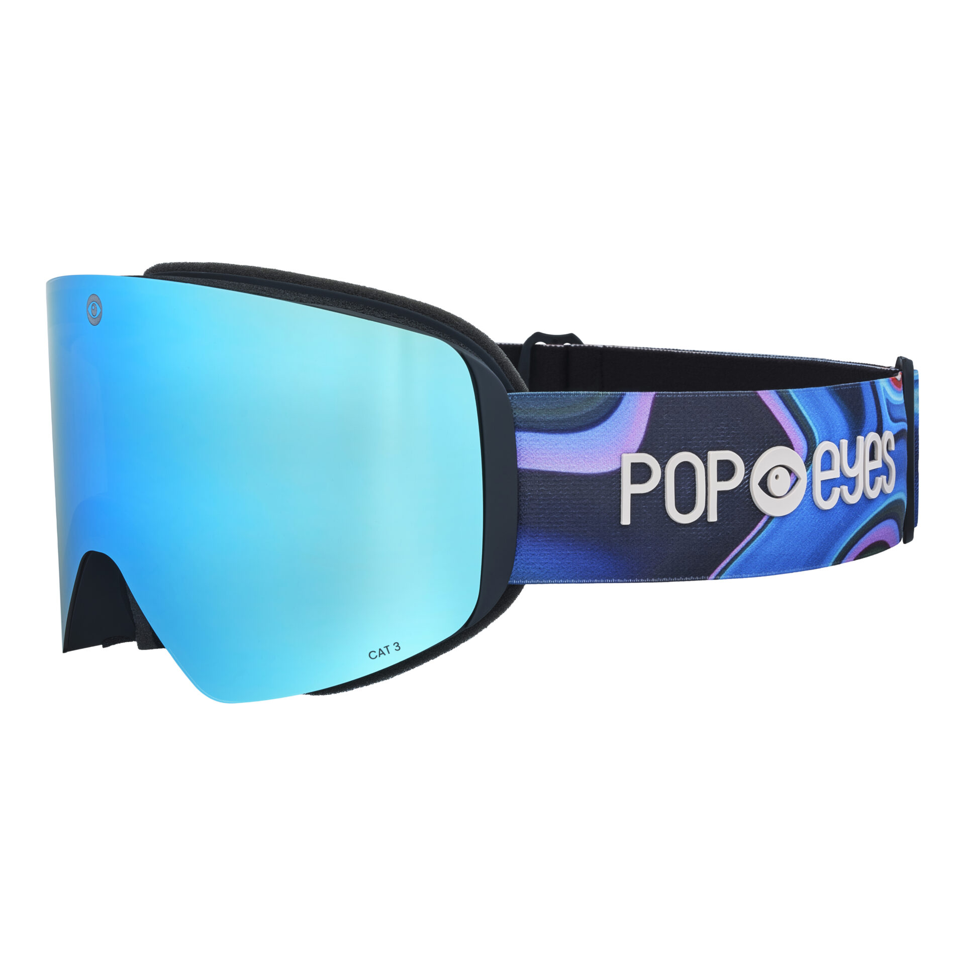 Skibrille | POP EYES | JAMIE WILD | mit magnetischer Wechselscheibentechnologie | COOL WAVES – Bild 3