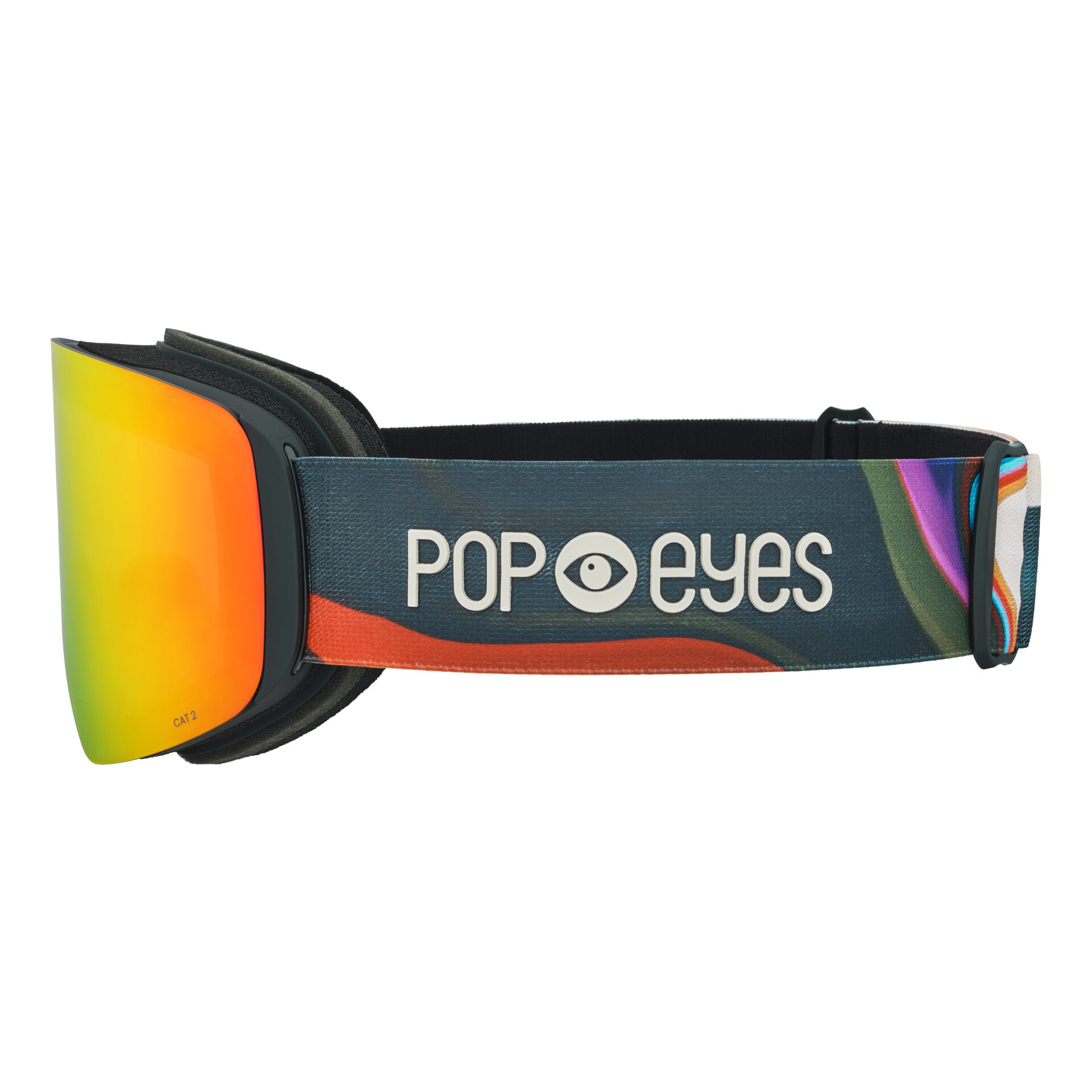 Skibrille | POP EYES | JAMIE WILD | mit magnetischer Wechselscheibentechnologie | HOT WAVES – Bild 2