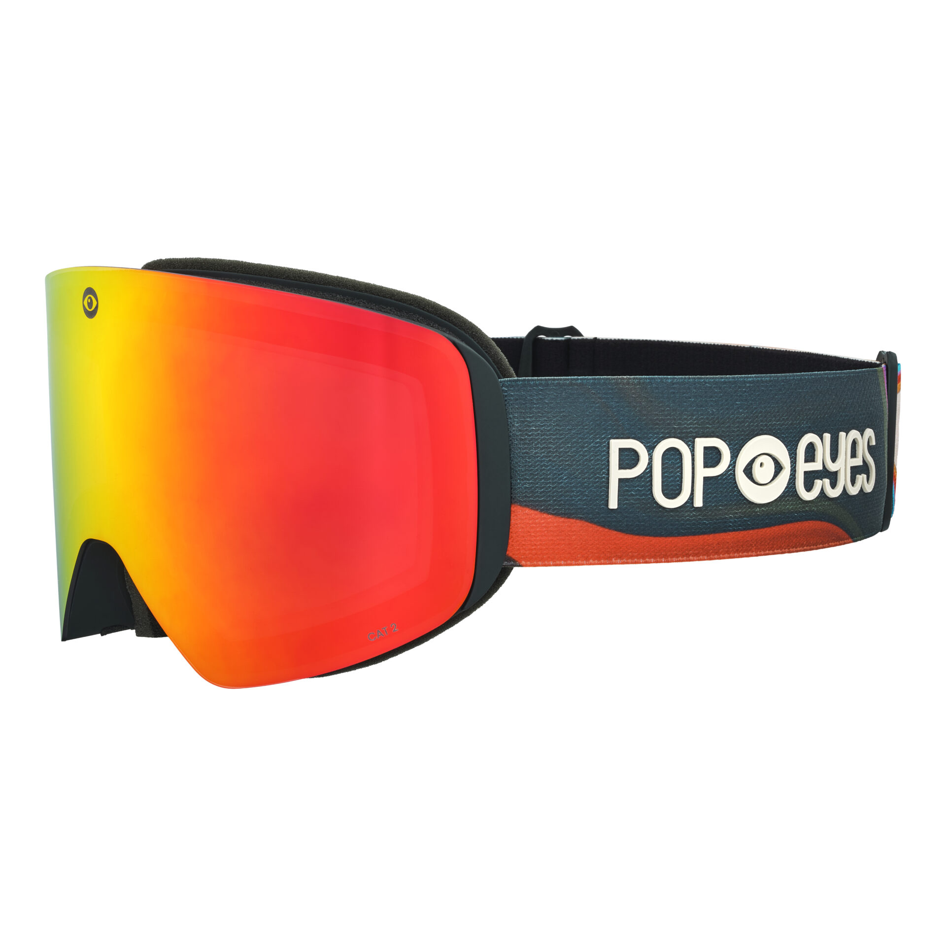 Skibrille | POP EYES | JAMIE WILD | mit magnetischer Wechselscheibentechnologie | HOT WAVES – Bild 3