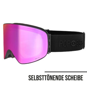 Skibrille | POP EYES | LARRY PHOTOCHROMATIC | BLACK MEETS PINK