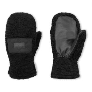 Komfort Teddyfleece Fäustling | POP WEAR | SKYLER | Black | Size: M