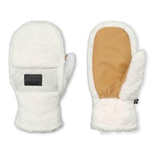 Komfort Teddyfleece Fäustling | POP WEAR | SKYLER | White | Size: M