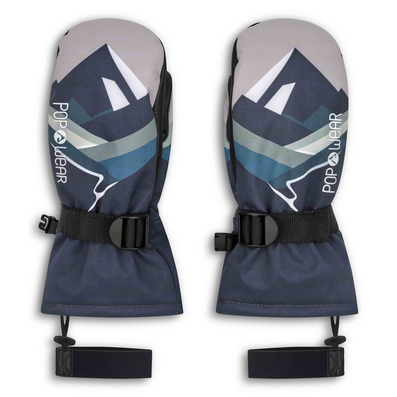 Allround Ski-Fäustling für Kinder | POP WEAR | MARLEY Kids | Mountains | Size: M – Bild 2