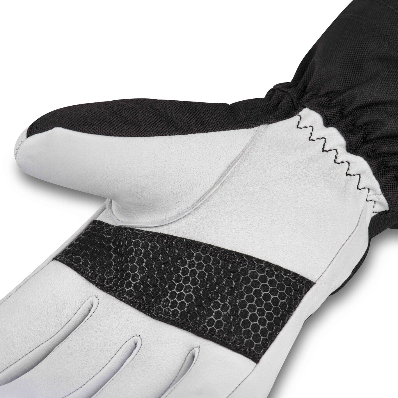 Premium 2-in-1 Ski-Handschuh | POP WEAR | CHARLIE | Black WHITE | Size: L – Bild 5