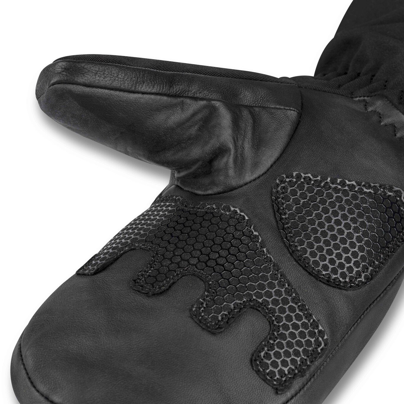 Premium Ultra-Warm Ski-Fäustling | POP WEAR | MIKKA | All Black | Size: L – Bild 5